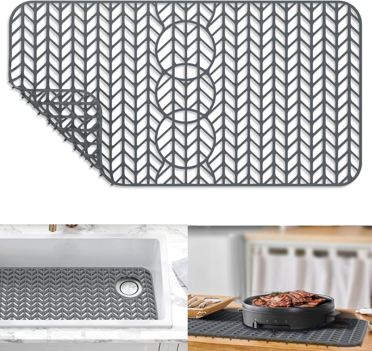 GUUKIN Sink Protectors for Kitchen Sink 29x 15.35 S