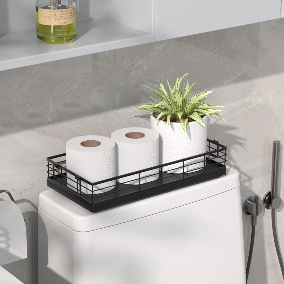 1751908691 Toilet Paper Basket 2PCS 13 Inch Bathroom Basket Tank