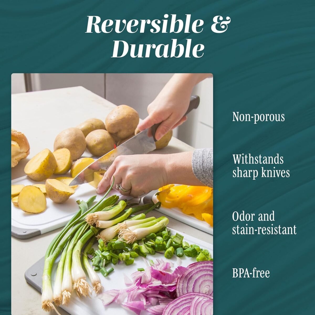 1752514364 Cutting Boards for Kitchen BPA Free Chopping Board