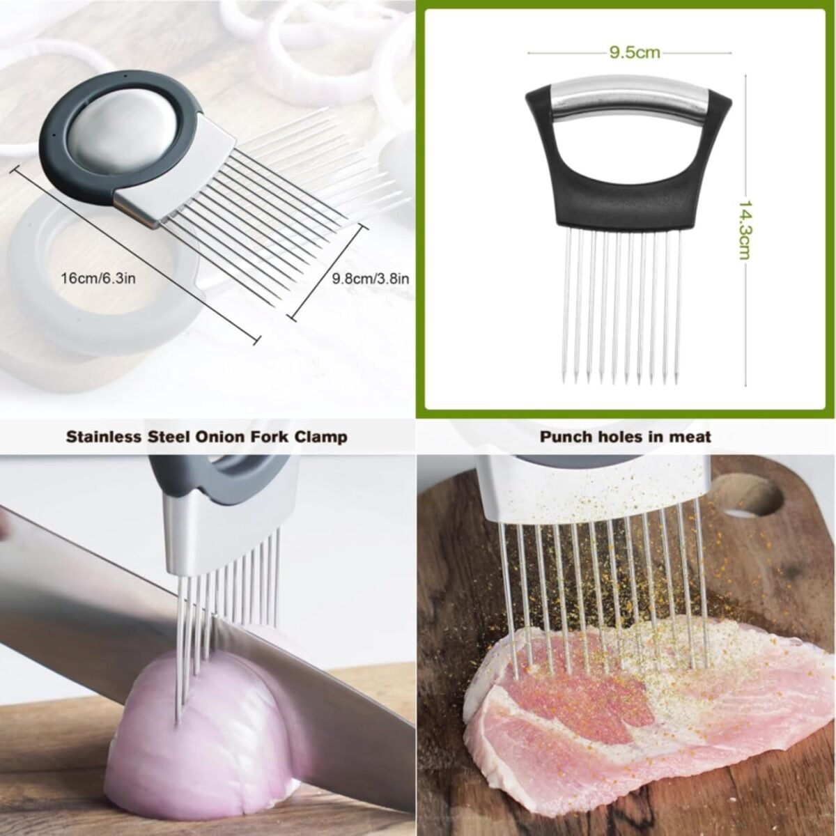 1753638979 Upgraded Onion Holder for Slicing 2024 Stainless Steel